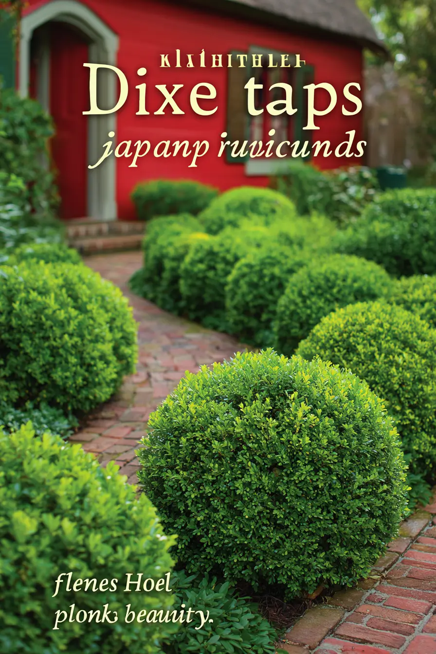 Japanese Boxwood – A Low-Maintenance Evergreen Shrub