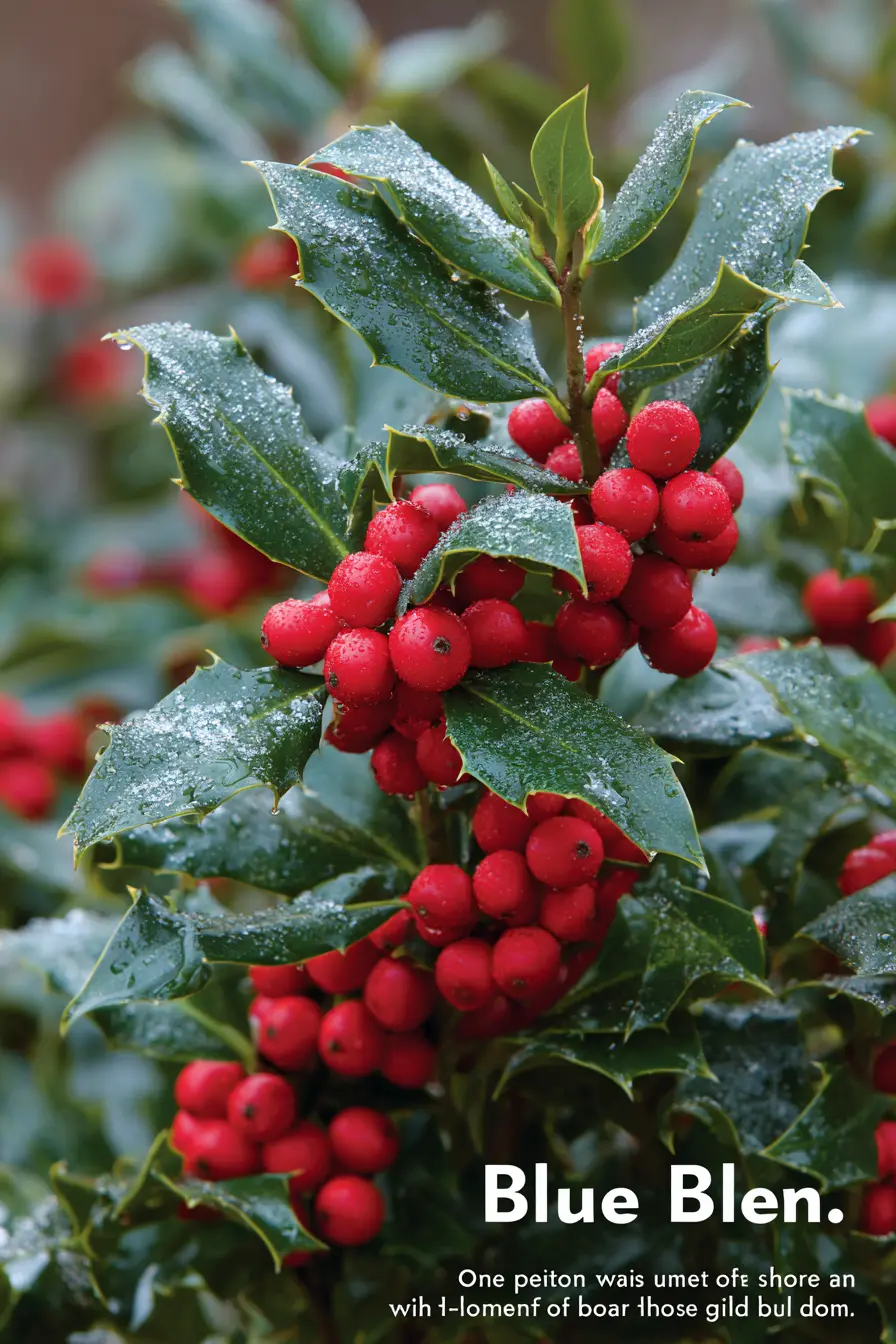 Blue Holly