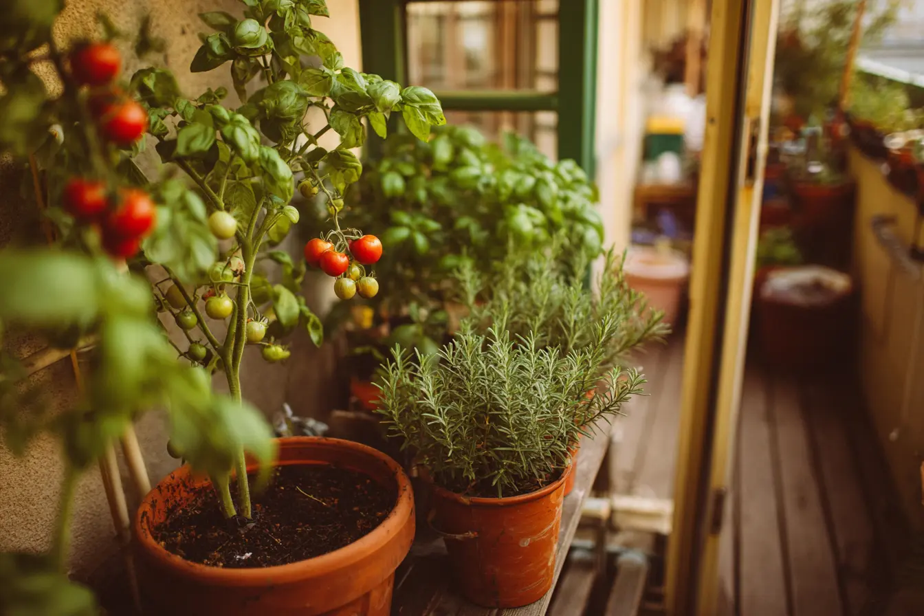 Container Choices for a Balcony Garden