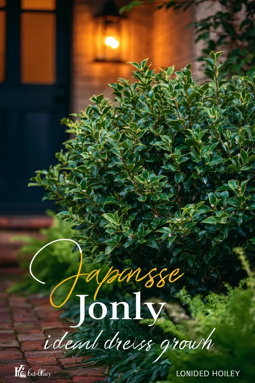 Japanese Holly: Evergreen Structure for Shade
