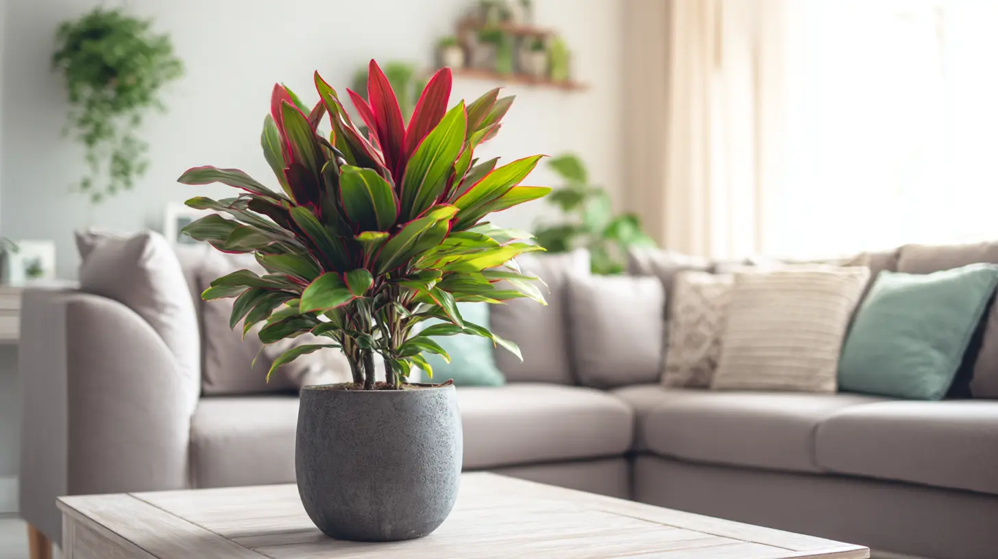Red Aglaonema