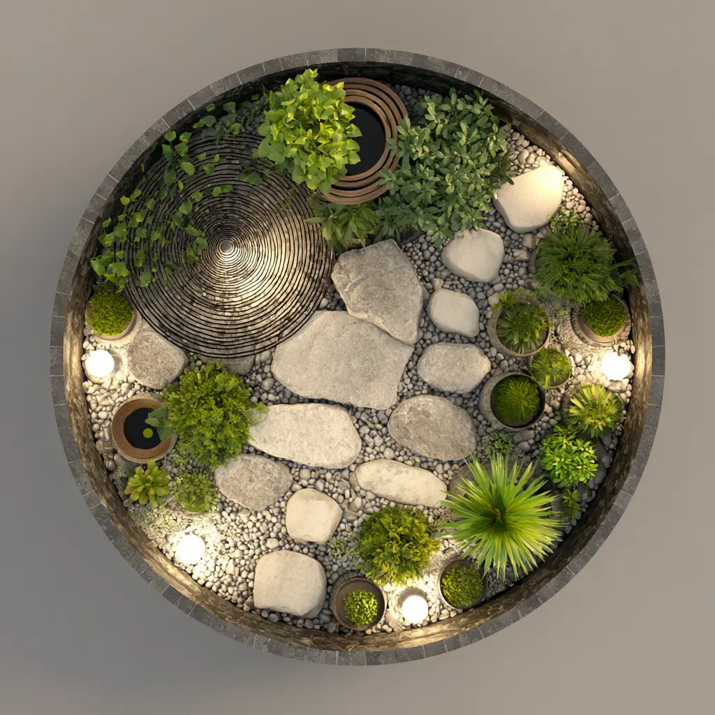 Zen-Inspired Fairy Garden