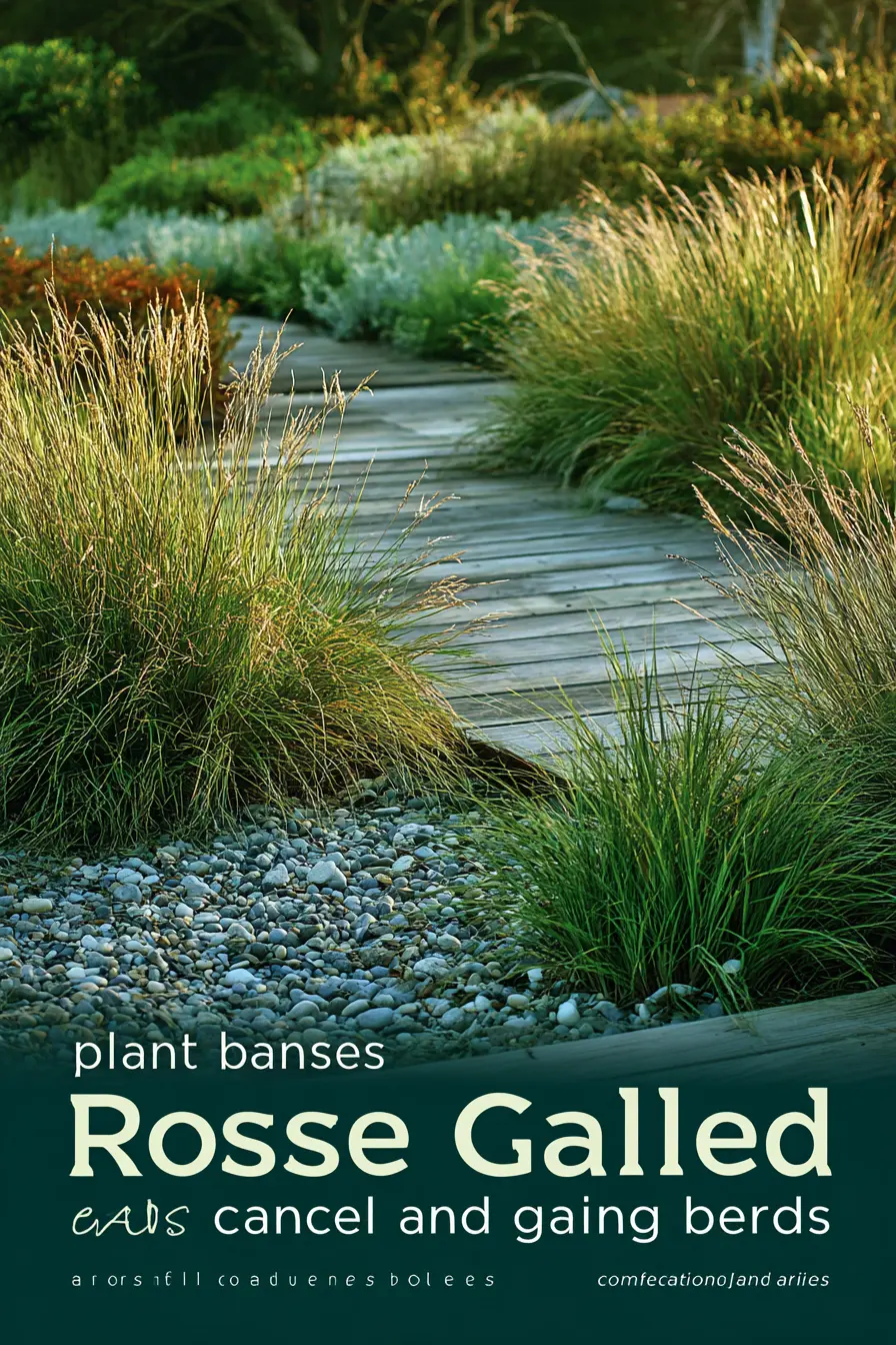 Coastal Boardwalk with Grasses
