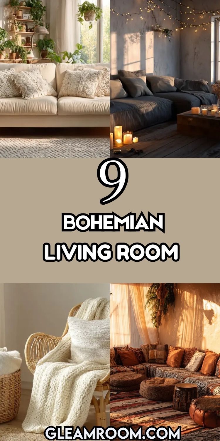9 Bohemian Living Room Must-Haves for a Cozy Vibe