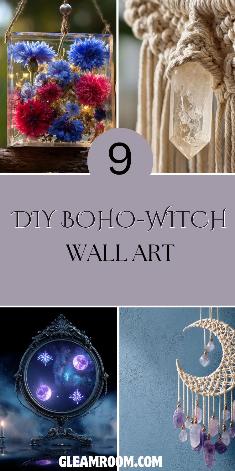 9 DIY Boho-Witch Wall Art Projects You’ll Love