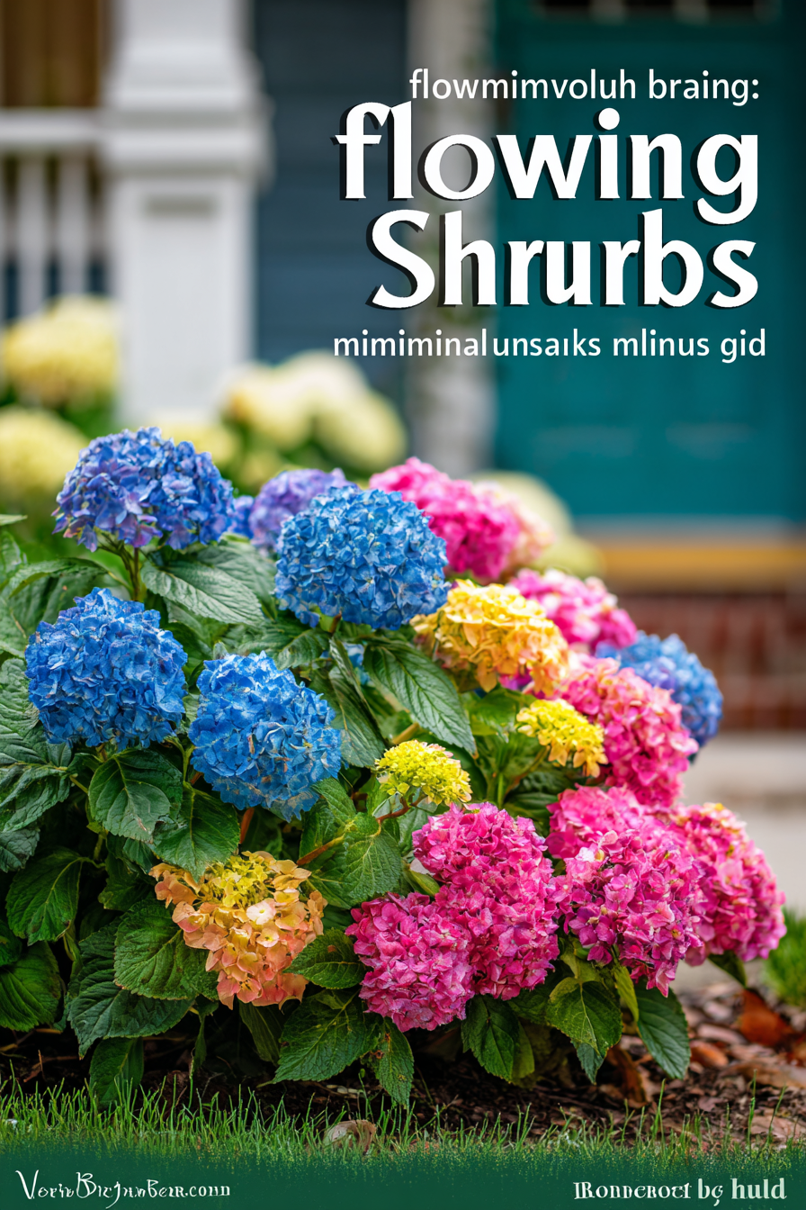 Add Low-Maintenance Flowering Shrubs
