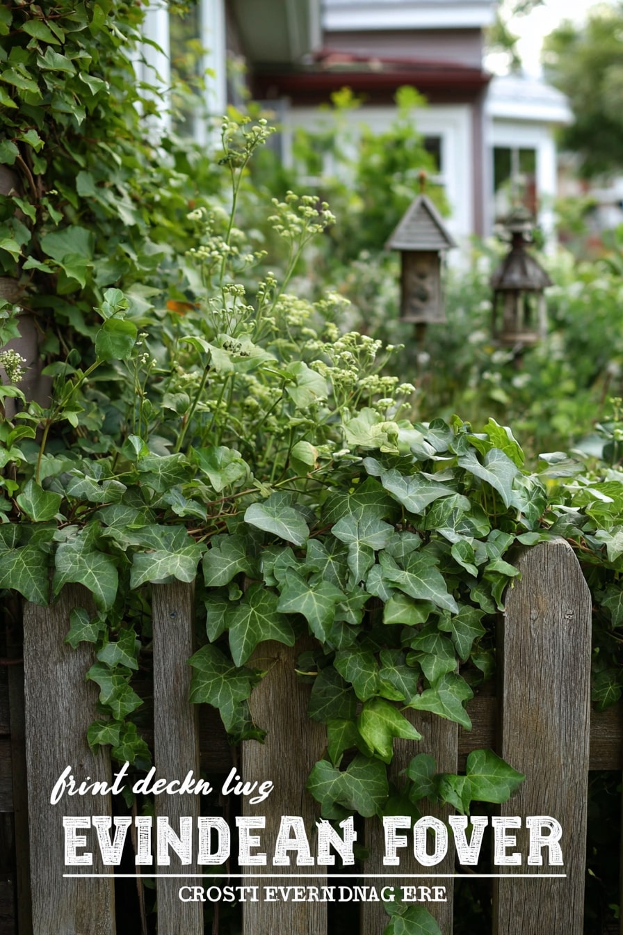 Add Charm with a Living Fence of Ivy