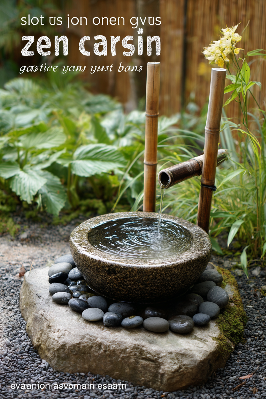 Calming Water Basin Feature