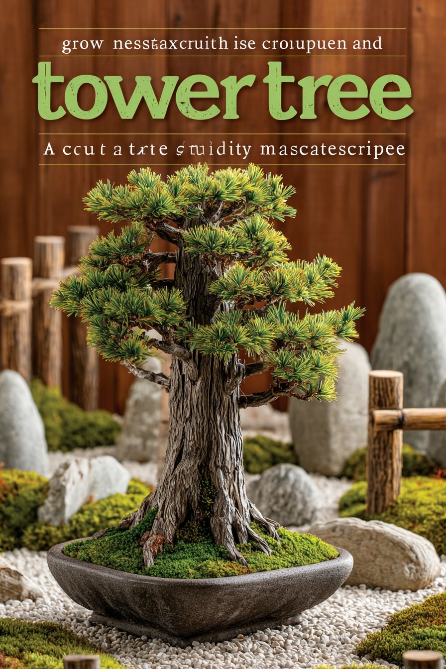 Bonsai Centerpiece for Zen Garden