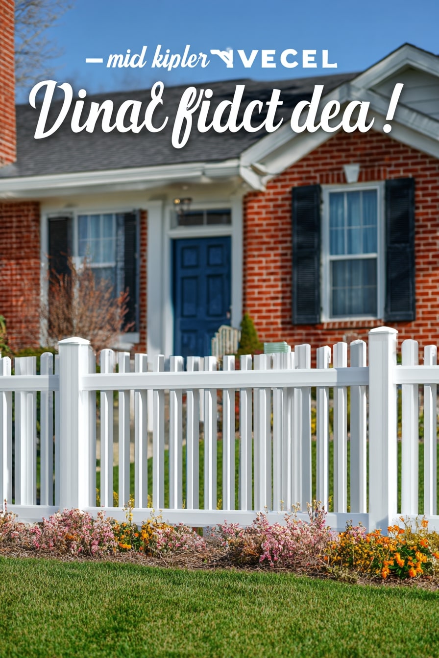 Keep It Fresh with a White Vinyl Fence