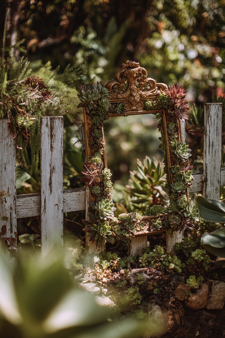 Build a Framed Outdoor Mirror