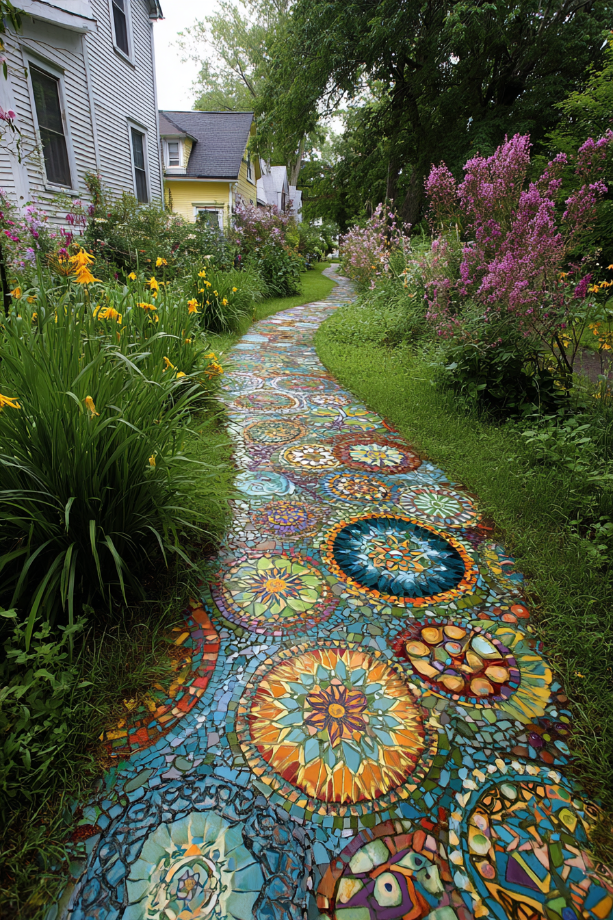 Create a Mosaic Pathway