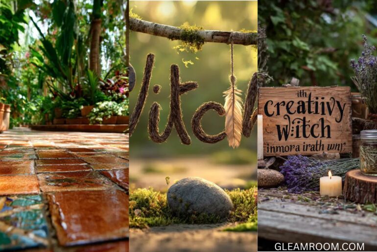 Creative Witchy Garden Ideas Using Found and Foraged Materials