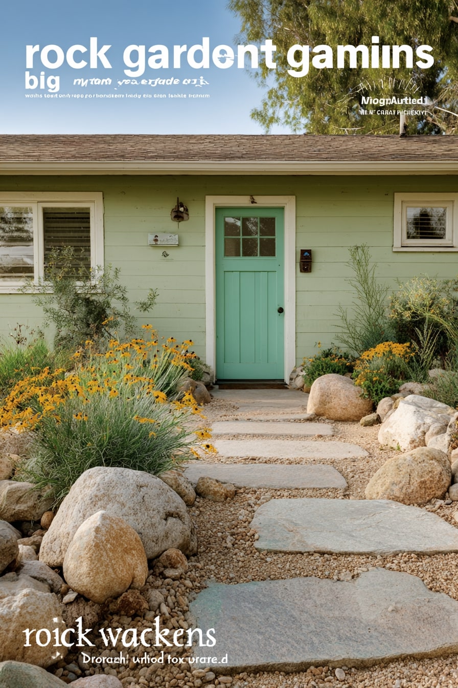 Design a Sculptural Rock Garden