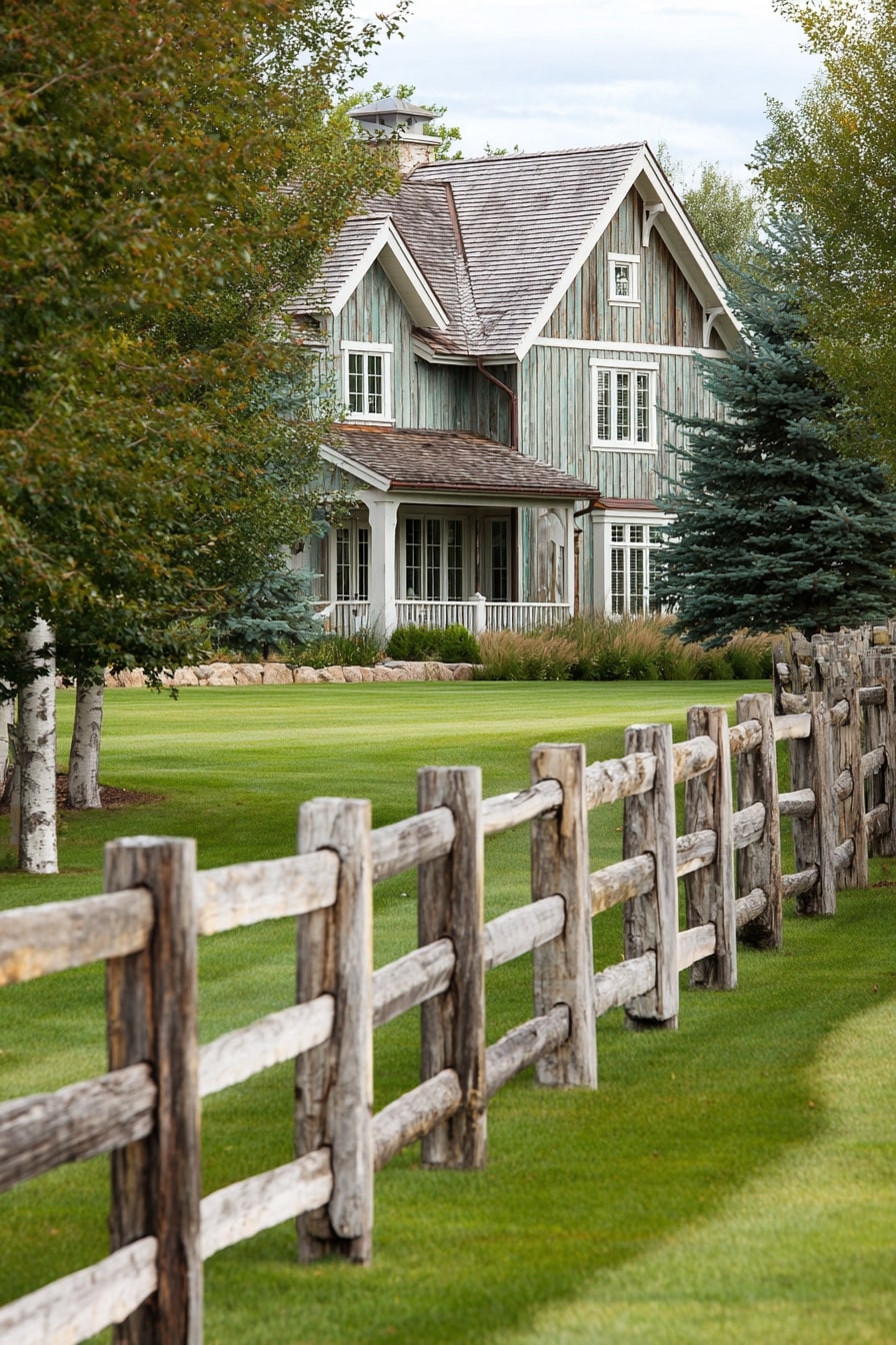 Go Rustic with a Split Rail Fence