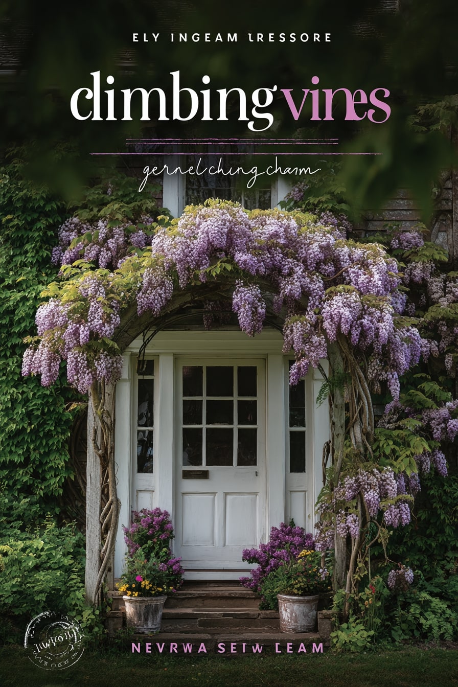 Grow Climbing Vines on Trellises