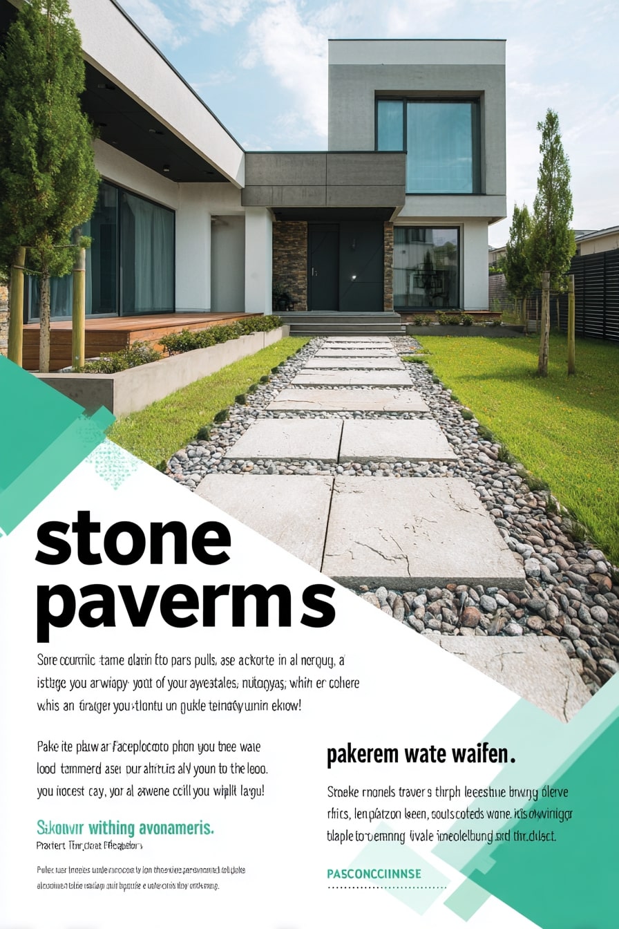 Install Stone Pavers for Structure