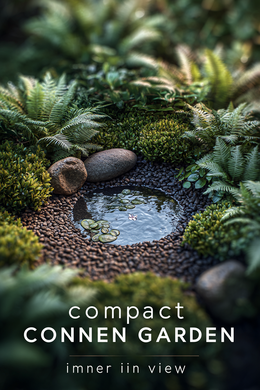 Small Zen Pond with Natural Surroundings