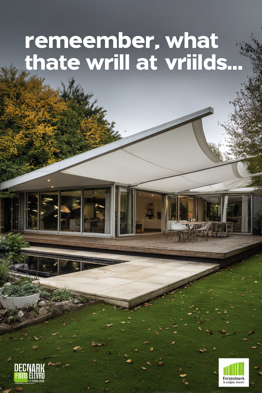 Tension Fabric Patio Roof