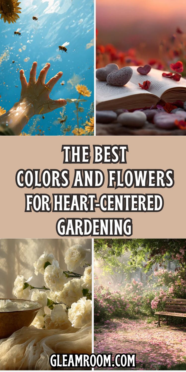 The Best Colors and Flowers for Heart-Centered Gardening