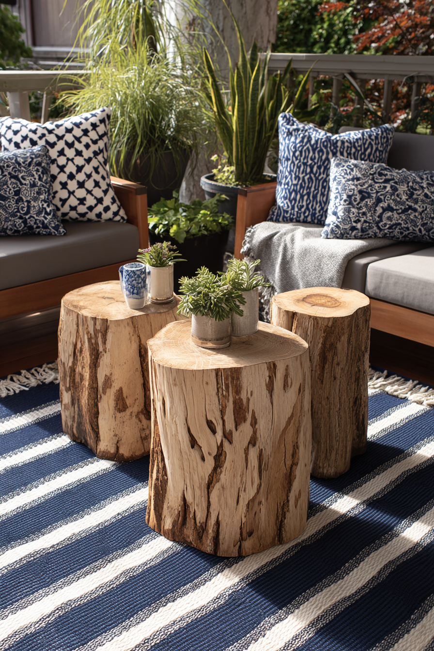 Turn Tree Stumps into Tables
