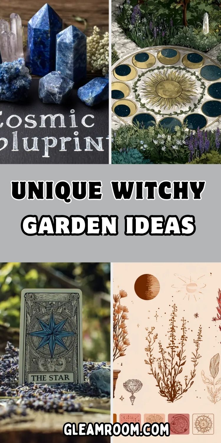 Unique Witchy Garden Ideas Inspired by Tarot and Astrology