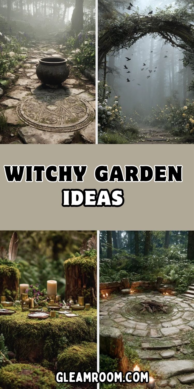 Witchy Garden Ideas Inspired by Forest Witch Traditions