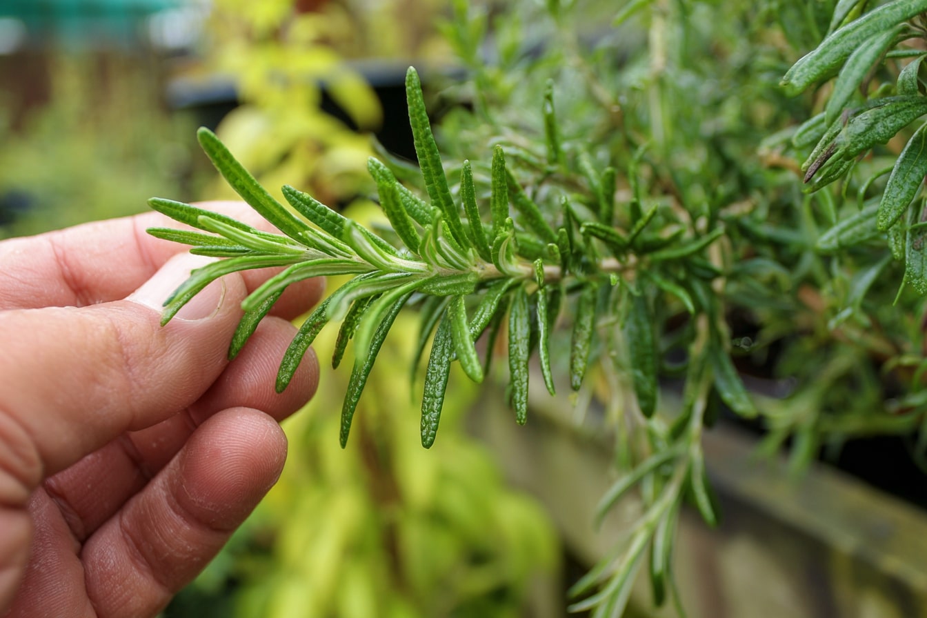 Gentle Pruning Brings Fuller Rosemary
