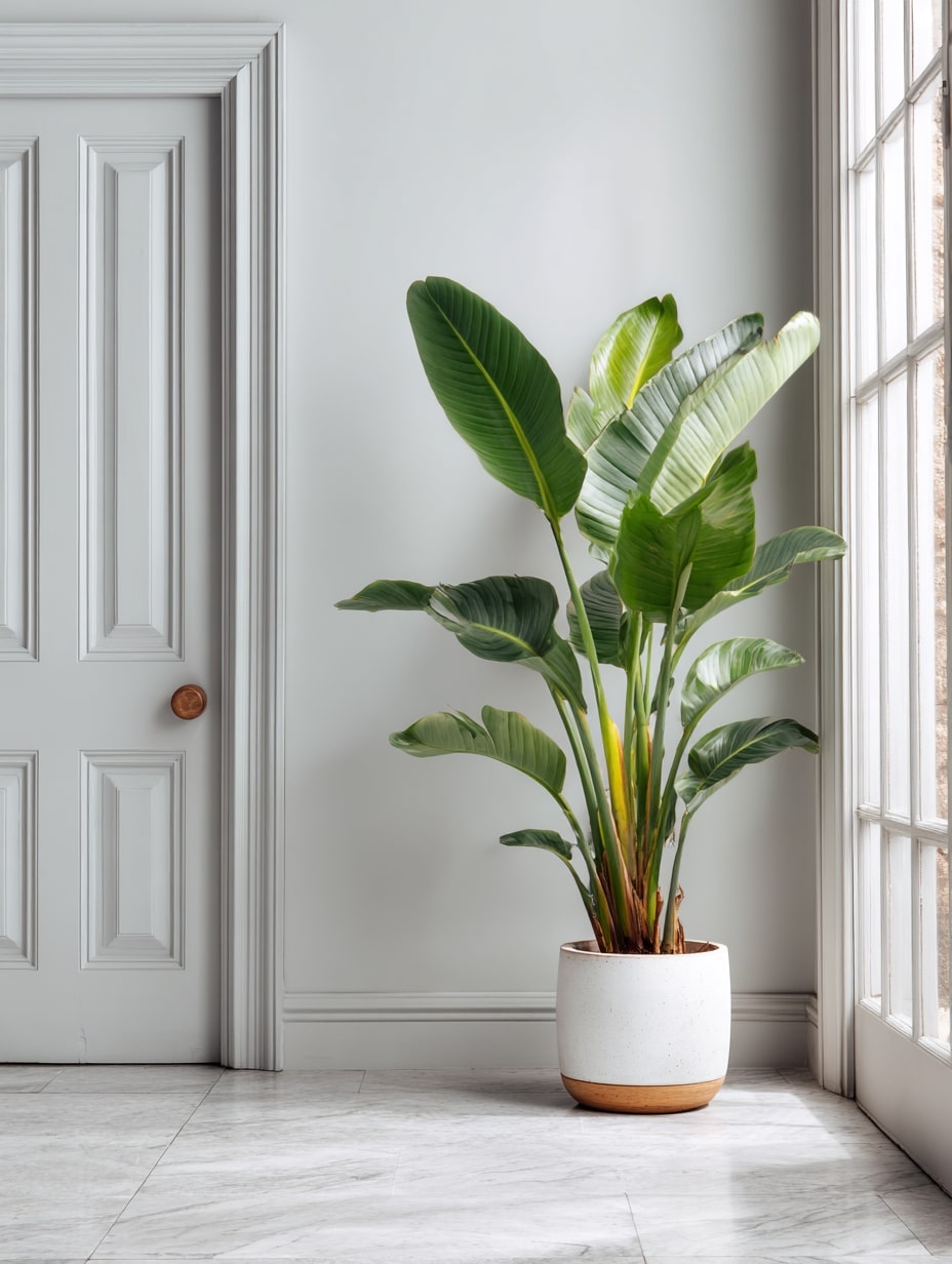 Bright Corners Support Spider Plant Growth