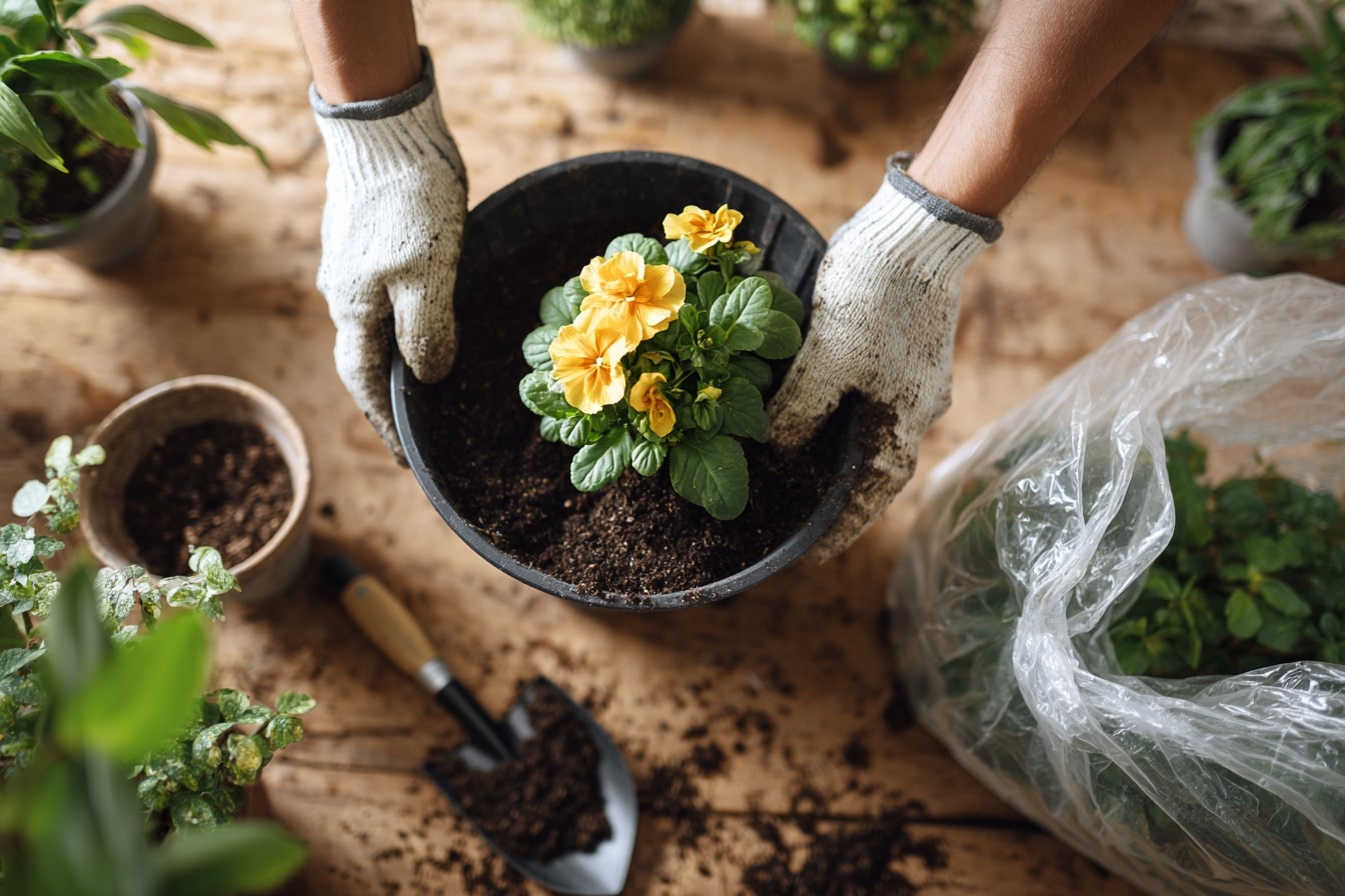 Potting Roses for Small Urban Gardens