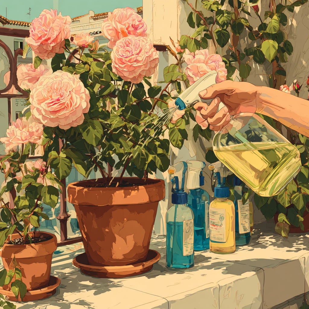Caring for Balcony Roses with Ease