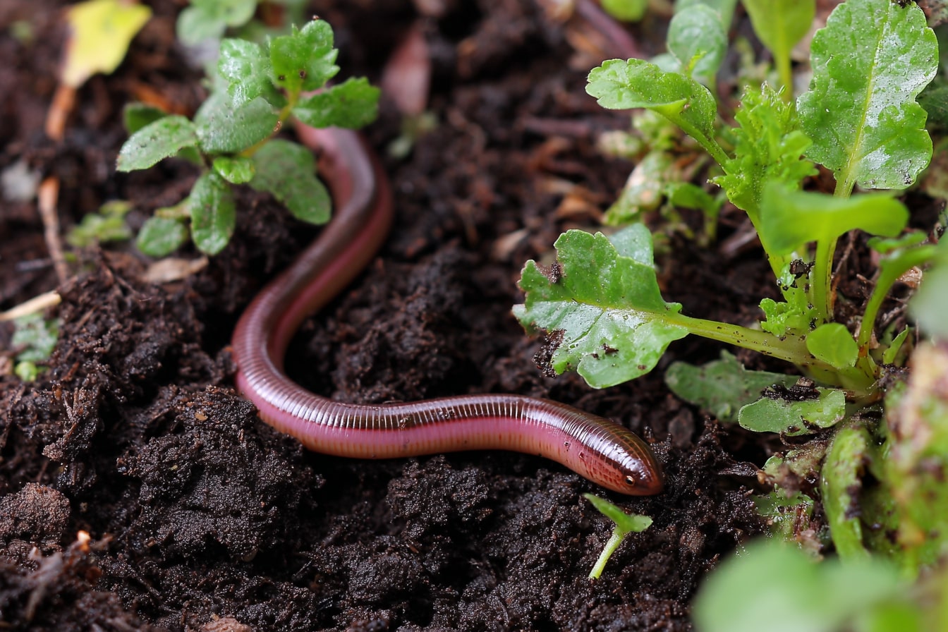 Earthworms Show Healthy Soil at Work
