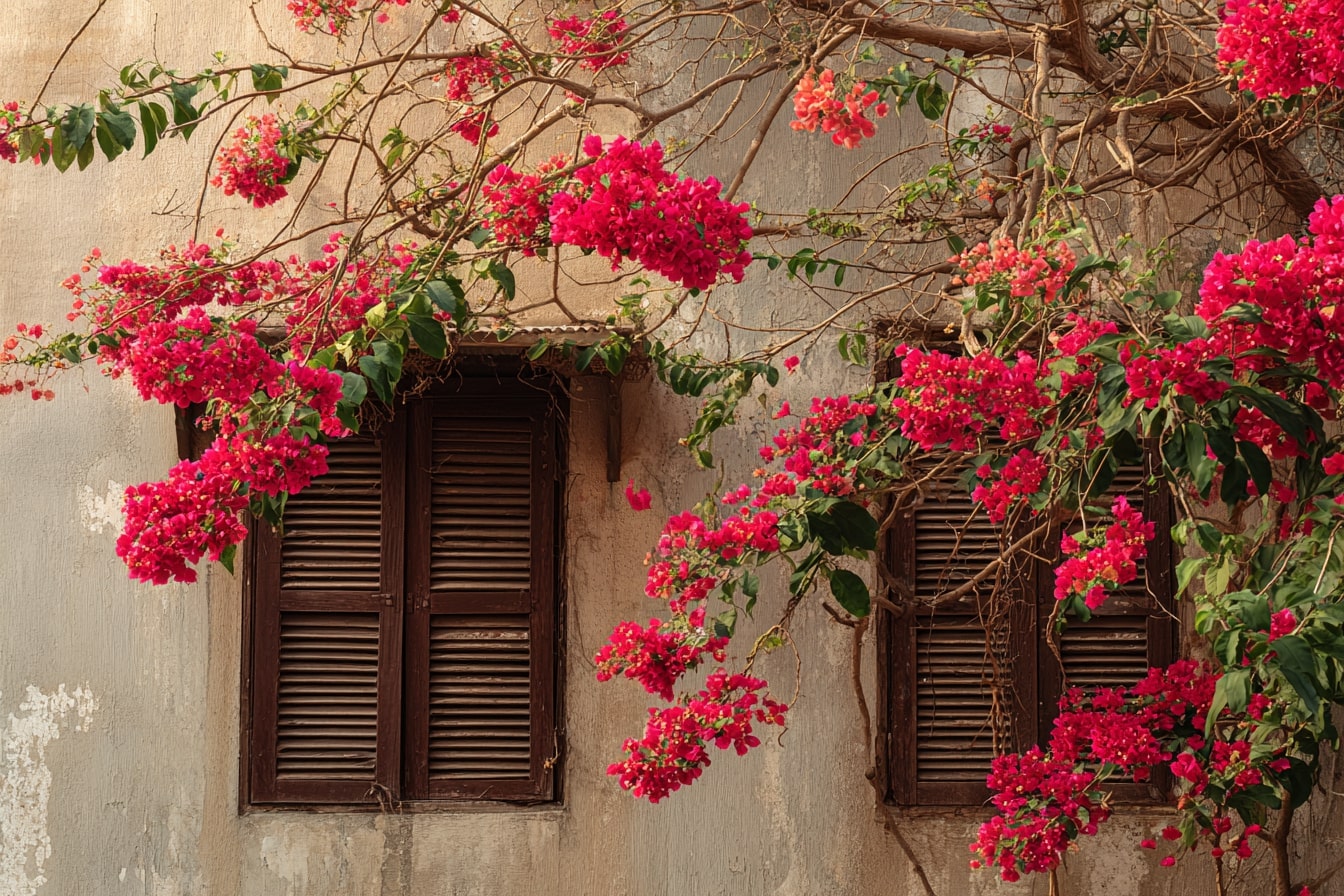Bougainvillea Branches Ready to Multiply
