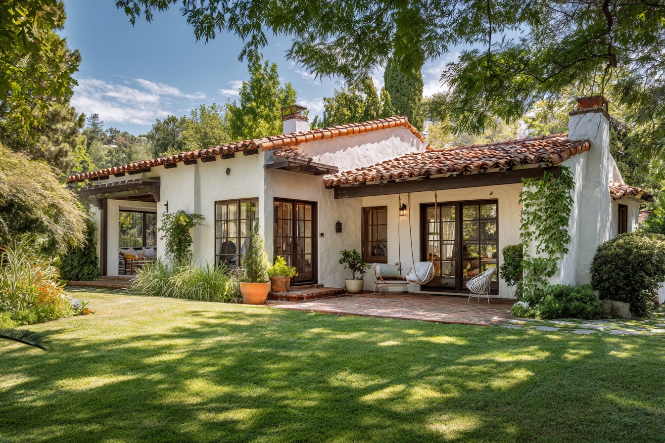 Spanish-Style Backyard Charm
