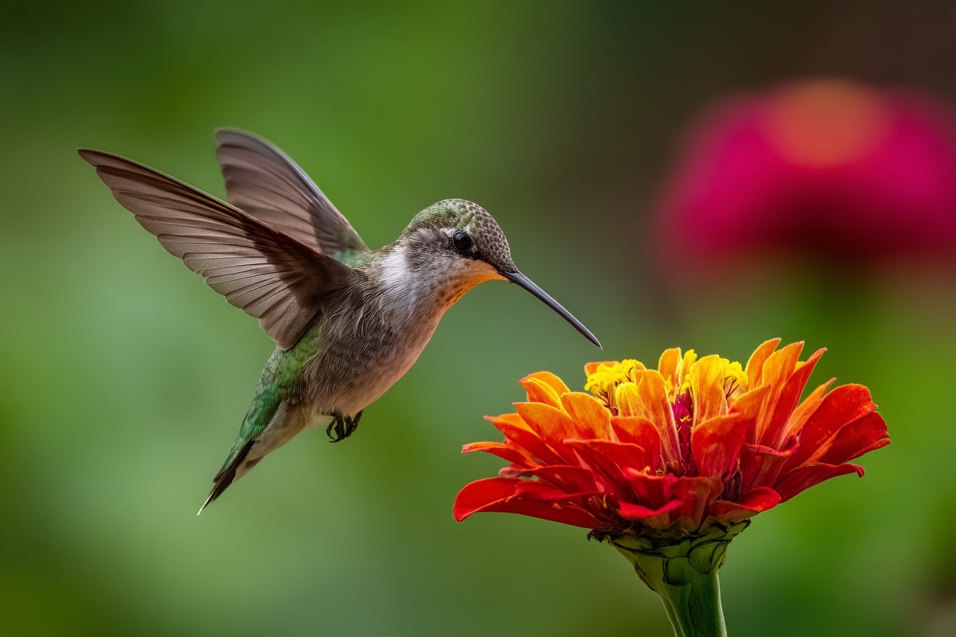 Hummingbirds Remind Us of Garden Balance