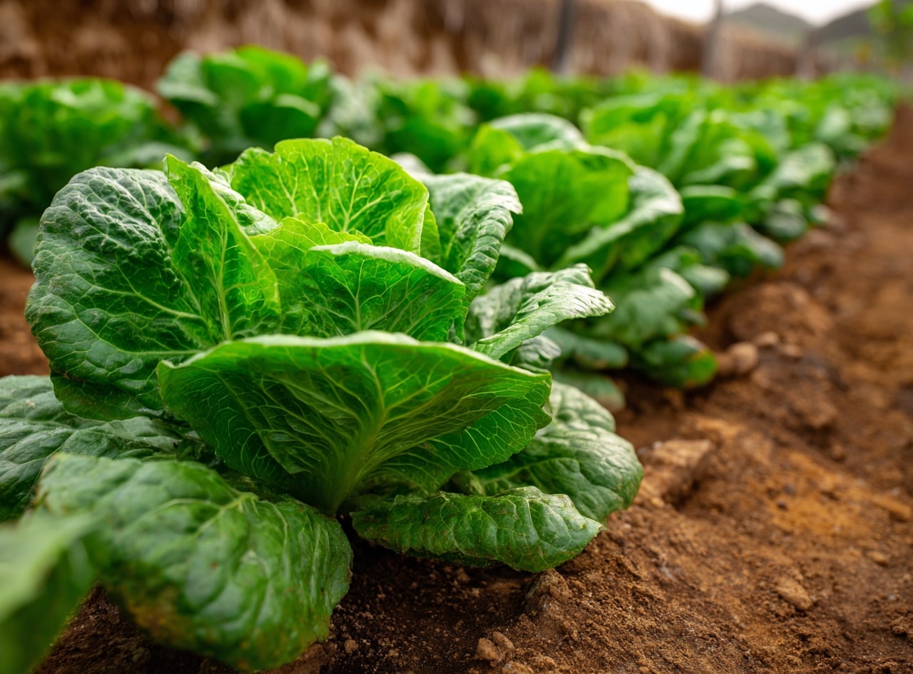Growing Lettuce Beside Tomatoes