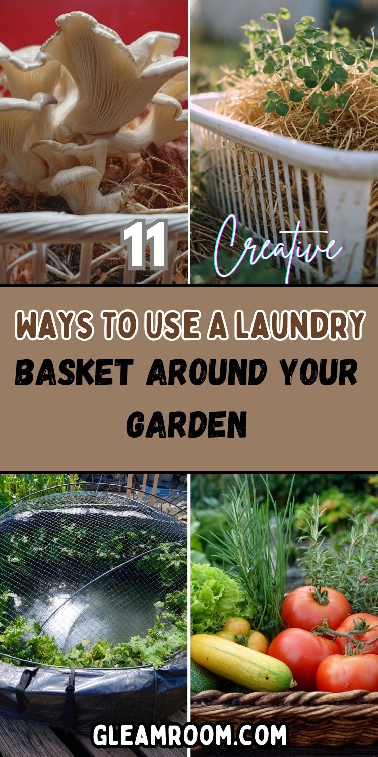 11 Creative Ways To Use A Laundry Basket Around Your Garden