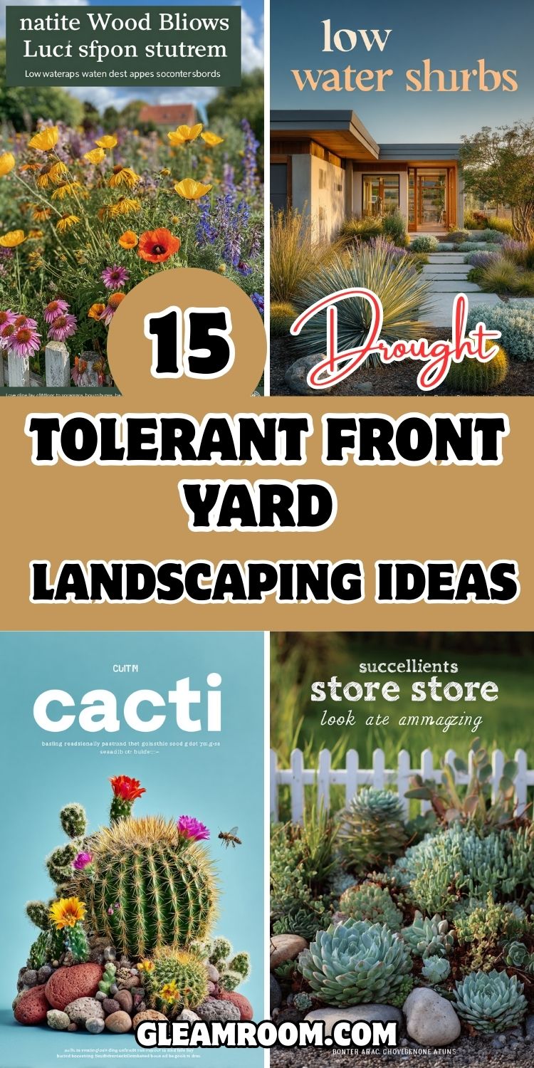 15 Drought-Tolerant Front Yard Landscaping Ideas