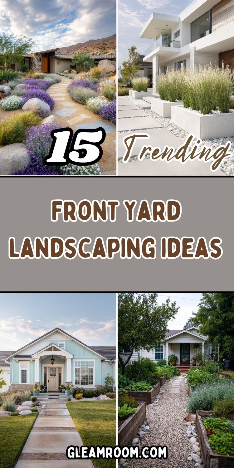 15 Trending Front Yard Landscaping Ideas