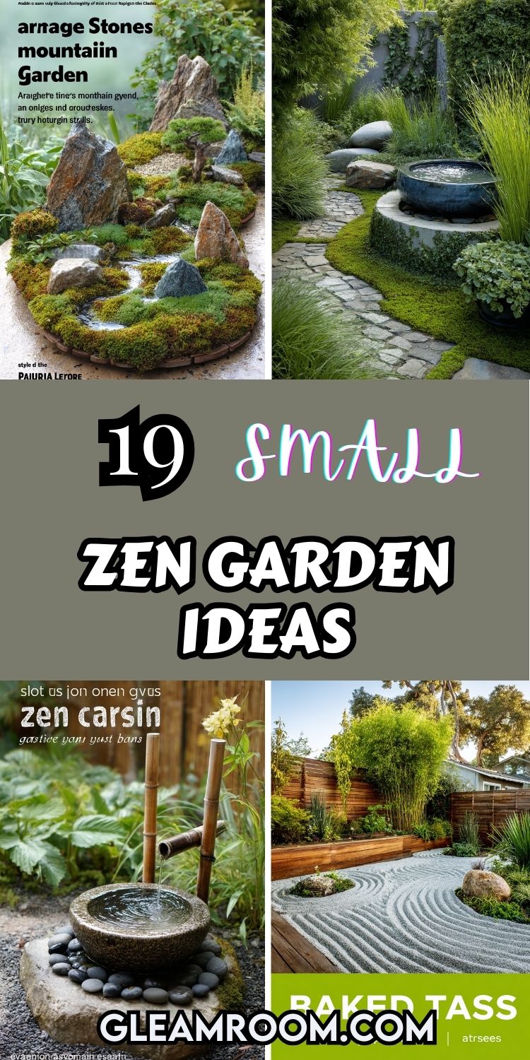 19 Small Zen Garden Ideas to Create Tranquillity in Compact Spaces