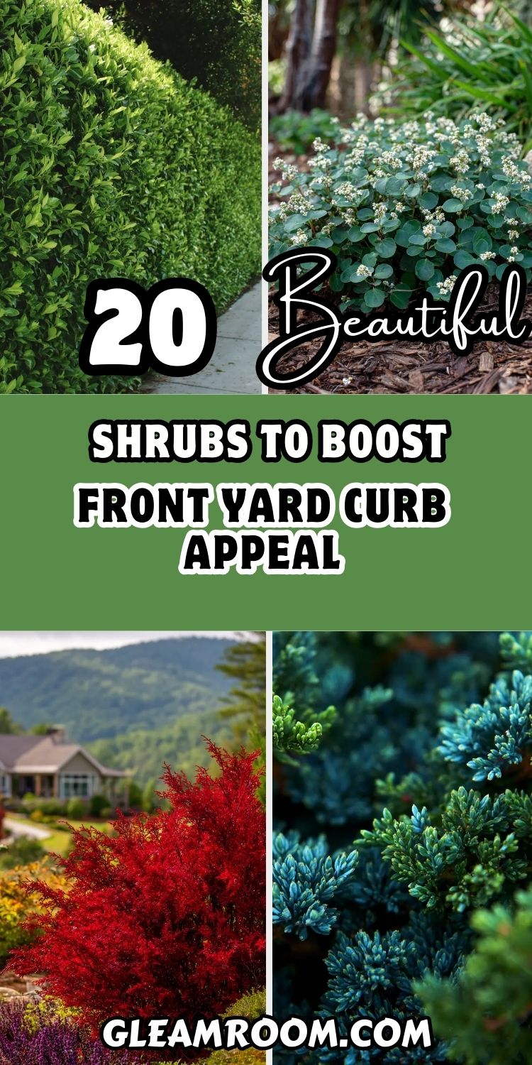 20 Beautiful Shrubs to Boost Front Yard Curb Appeal