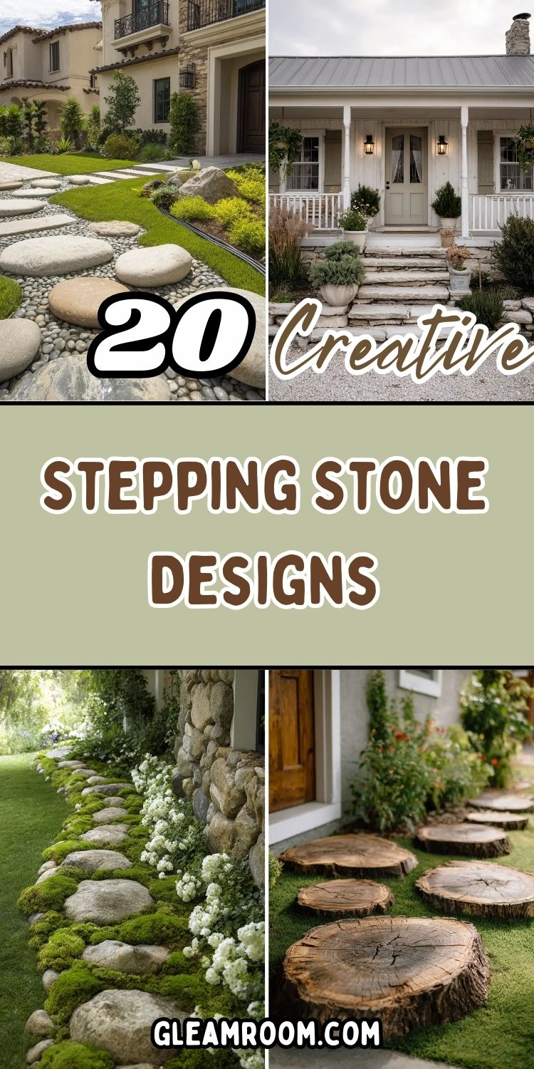20 Creative Stepping Stone Designs to Elevate Your Backyard