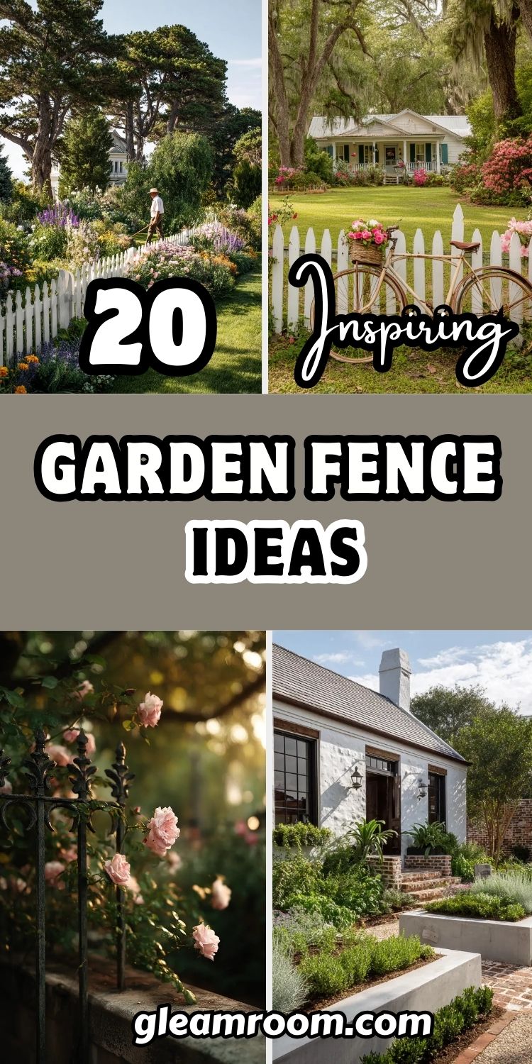 20 Inspiring Garden Fence Ideas for Your Outdoor Space