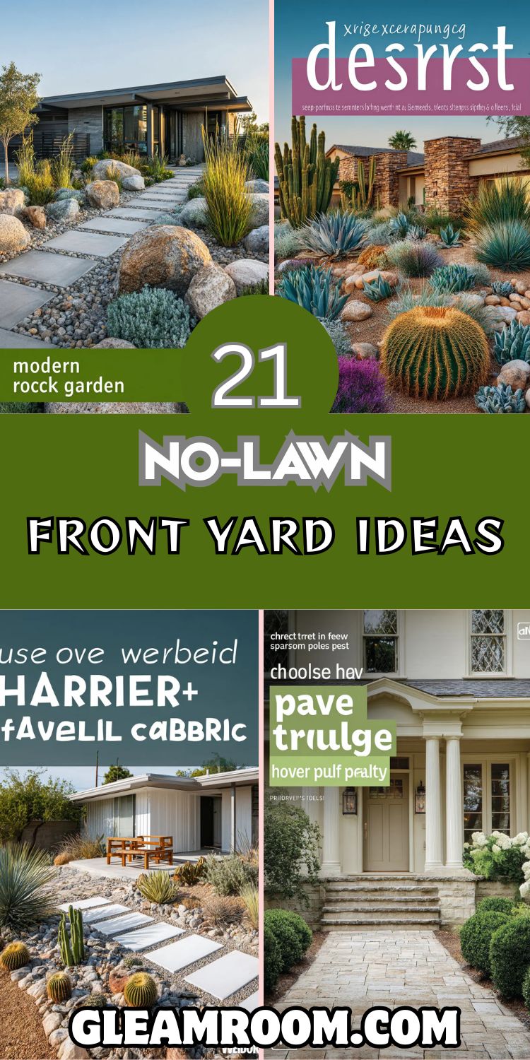 21 No-Lawn Front Yard Ideas for a Beautiful, Low-Maintenance Landscape