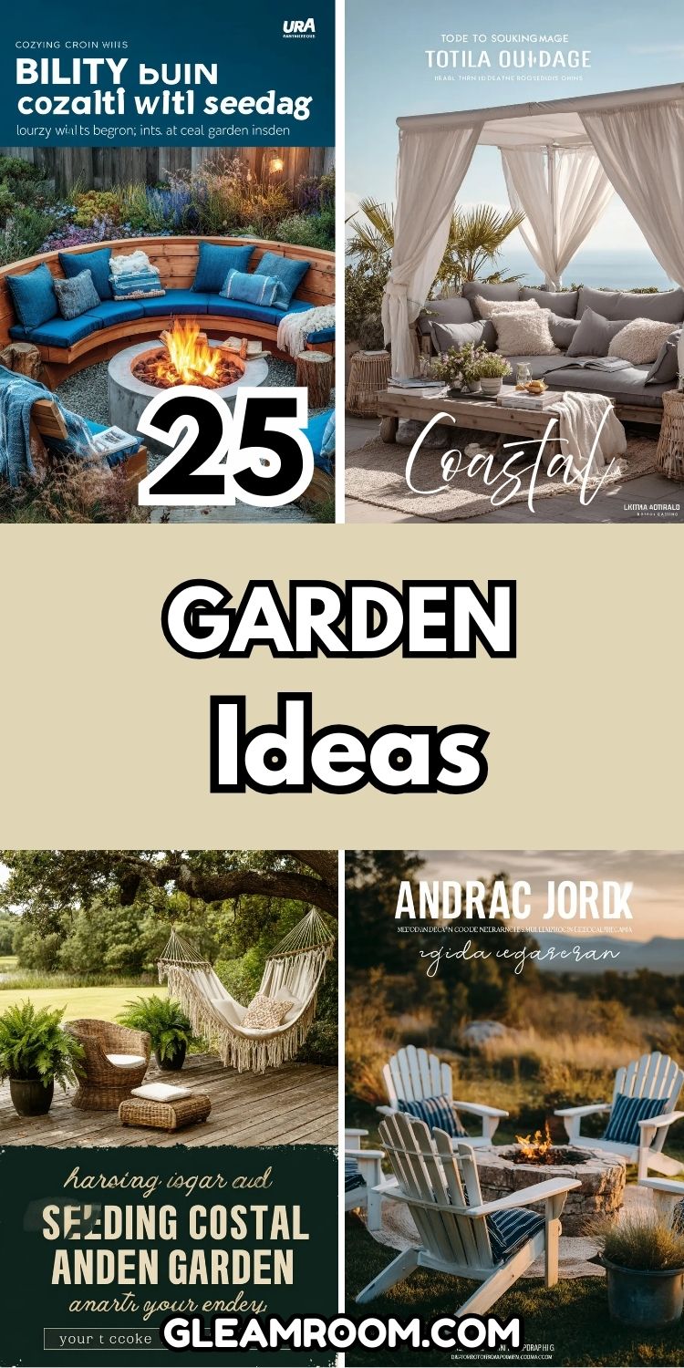 25 Coastal Garden Ideas to Bring the Beach Home