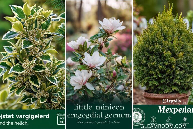 25 Dwarf Evergreen Shrubs for Your Front Yard