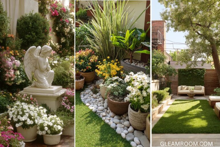 28 Gorgeous & Cozy Corner Garden Ideas for Your Backyard
