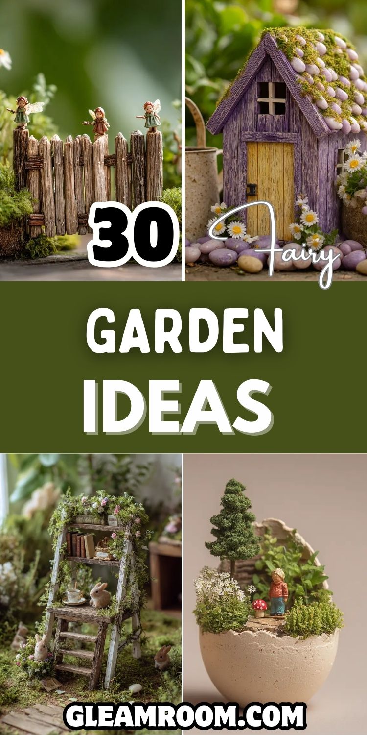 30 Fairy Garden Ideas to Add Some Magic to Your Outdoor Space