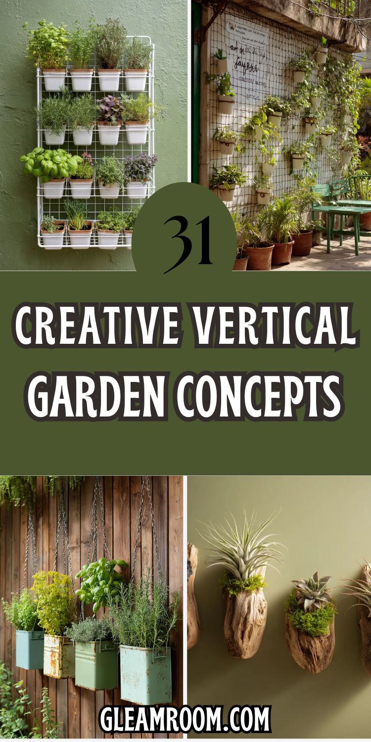 31 Creative Vertical Garden Concepts for Any Space (IndoorOutdoor)
