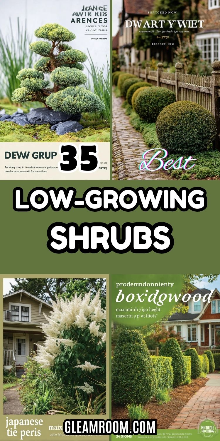 35 Best Low-Growing Shrubs for the Front of Your House